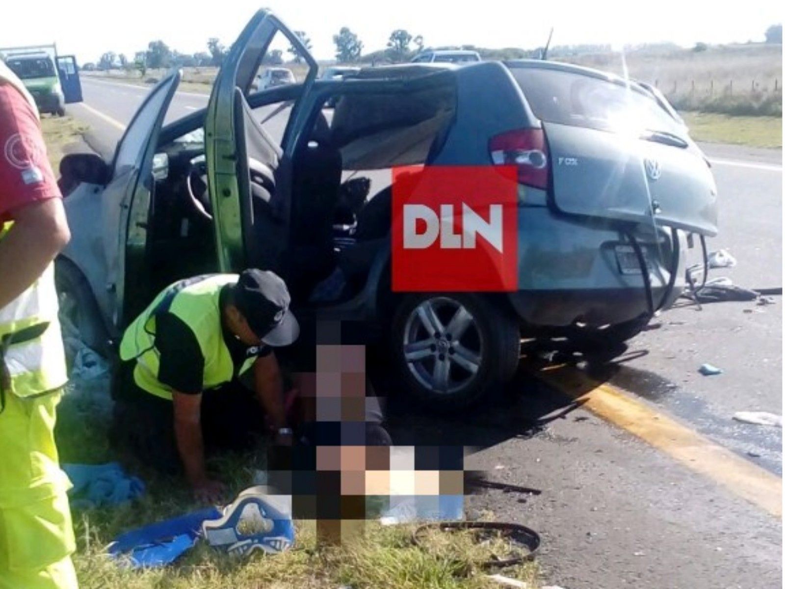 BRANDSEN: Tremendo accidente en ruta 2. Al menos un muerto y varios heridos 4