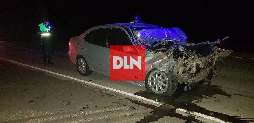 BRANDSEN: Choque y vuelco en ruta 215. Uno de los conductores se dió a la fuga 9