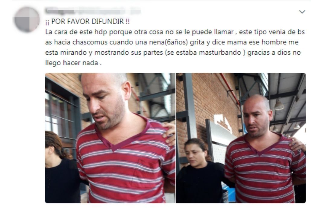 TREN A. KORN - CHASCOMÚS: Se masturbaba frente a una nena de 6 años 4