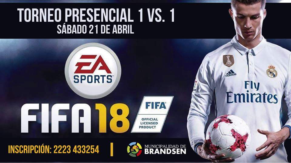 BRANDSEN: Torneo de FIFA 18 plataforma PS4 4