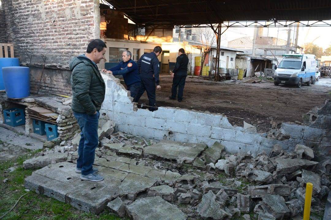 SAN VICENTE: Bomberos Voluntarios volvió a tener su galpón 6