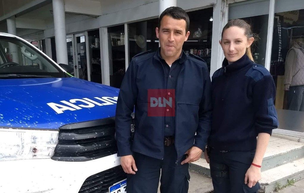 BRANDSEN: ¿Quienes son los policías que colaboraron a la par de los Bomberos? 4