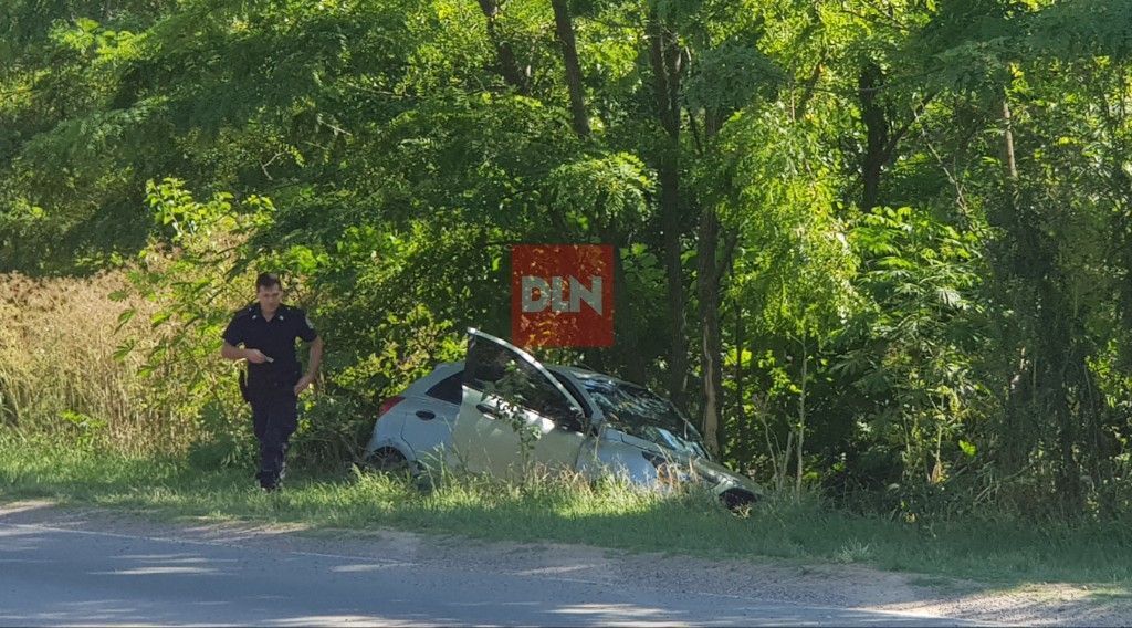 BRANDSEN: Despistó un auto en ruta 210 7