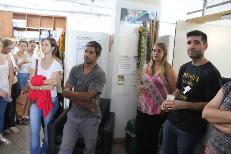 BRANDSEN: Los empleados municipales despidieron el año brindando con el Intendente 19