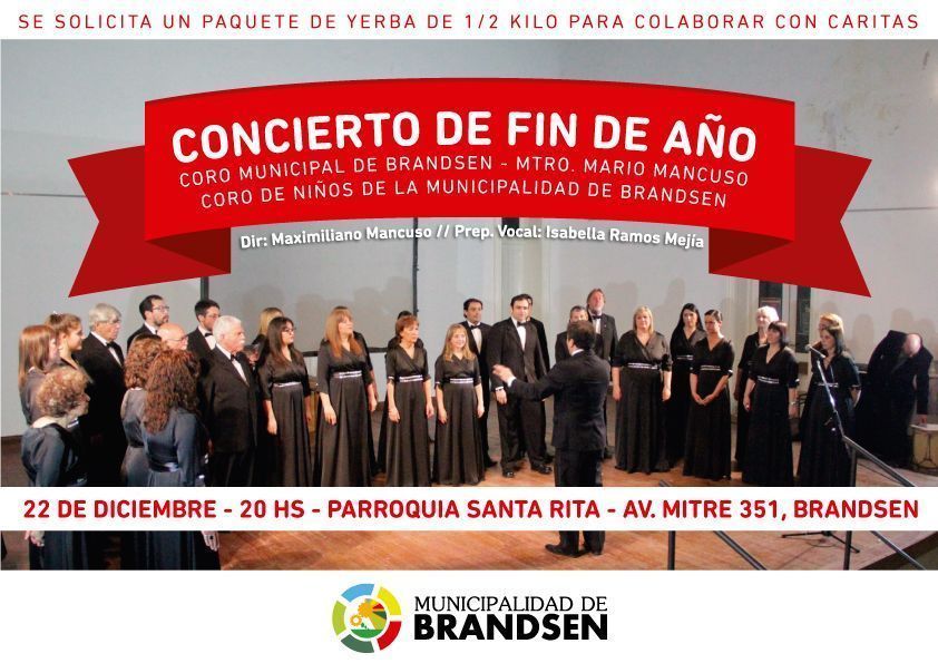 BRANDSEN: El Coro Municipal despedirá el año el sábado 22 de diciembre 4
