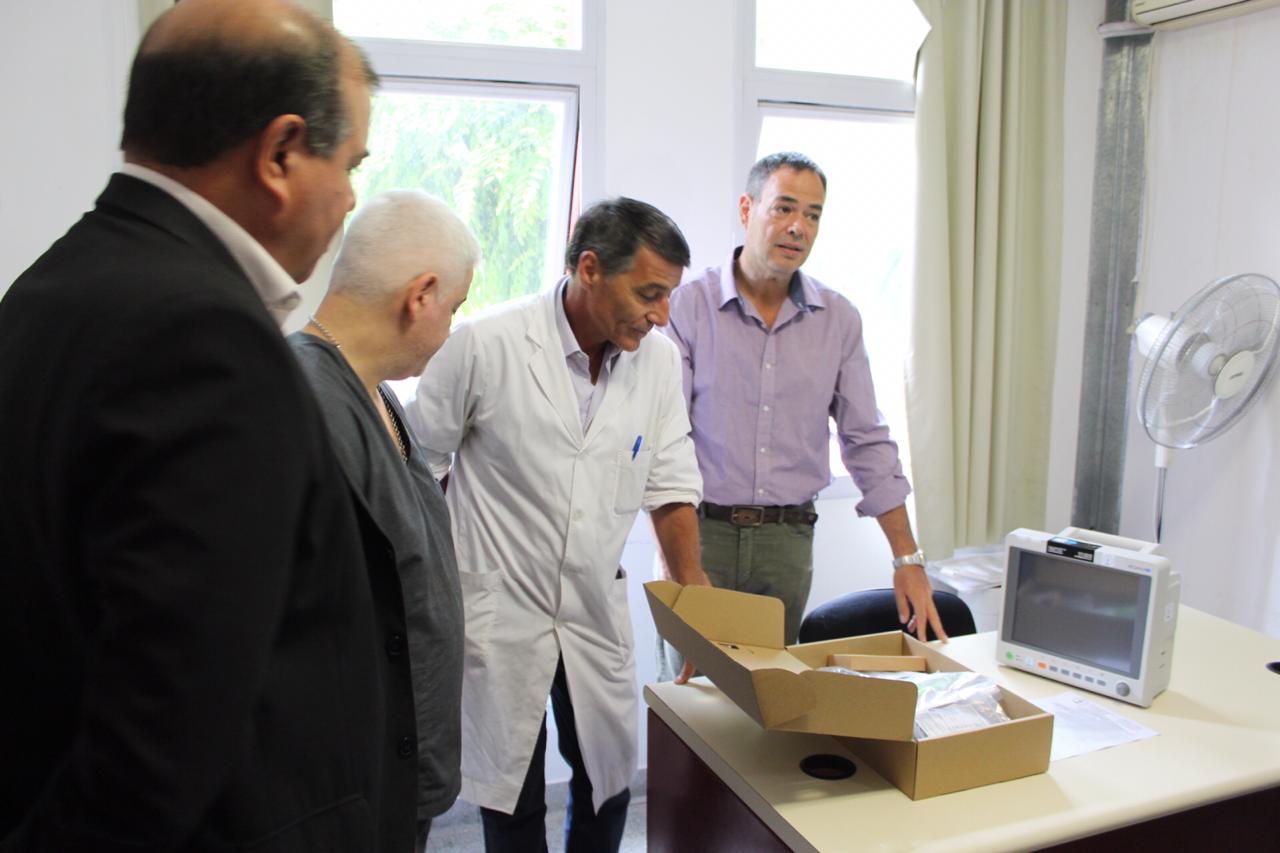 BRANDSEN: Donaron un Monitor Multiparamétrico al hospital Municipal 11