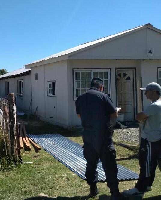 RANCHOS: Tras el intenso temporal, muchos vecinos sufrieron pérdidas materiales 9