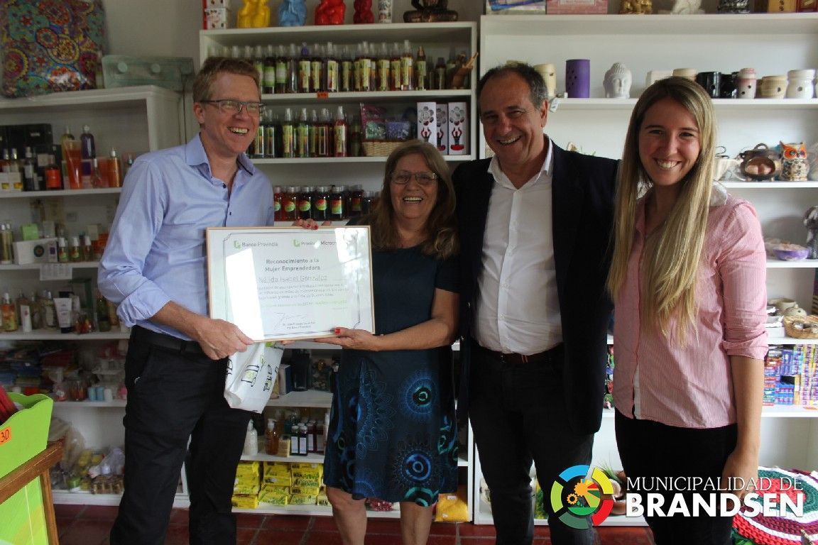 BRANDSEN: El presidente del Banco Provincia visitó la ciudad 7