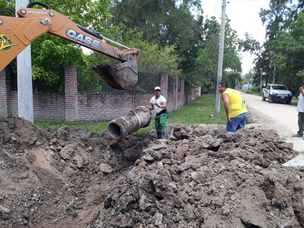 SAN VICENTE: Se realizan trabajos en diferentes puntos del distrito 12