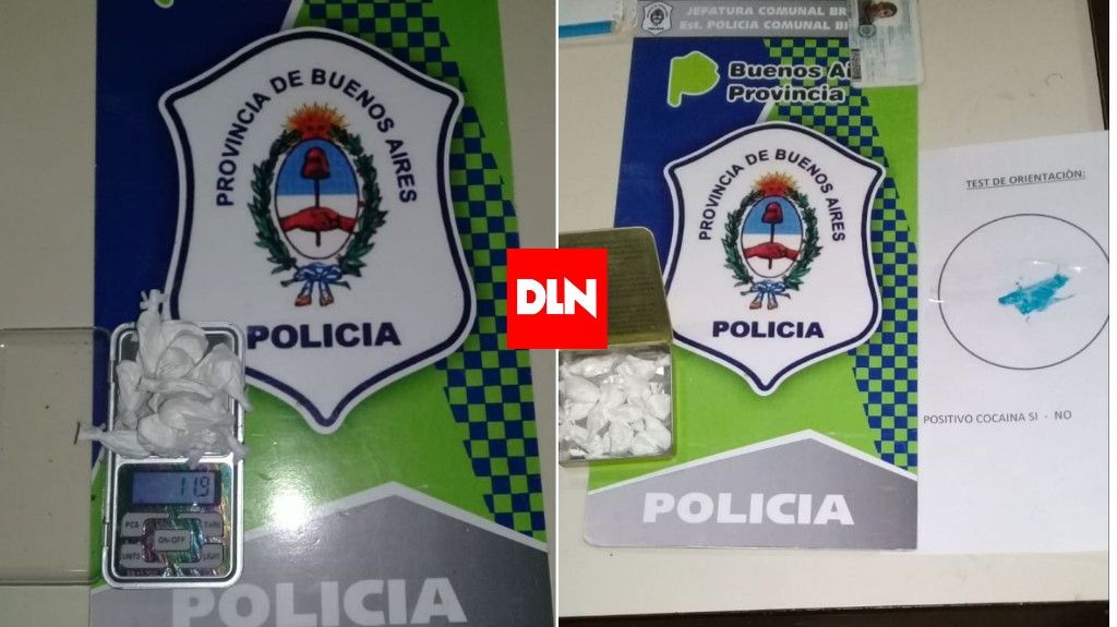 BRANDSEN: Persecución y detención. Llevaba 14 envoltorios de cocaína 4