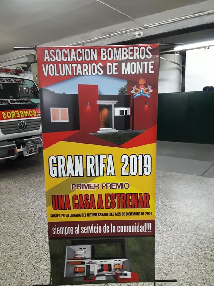 MONTE: Una mujer fue la ganadora de la rifa de la casa de los Bomberos Voluntarios 4