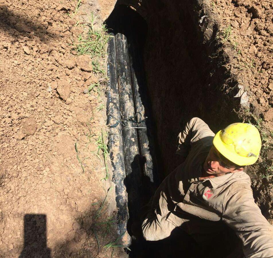 SAN VICENTE: Continúan las obras complementarias a la Subestación Eléctrica de Ruta 6 7