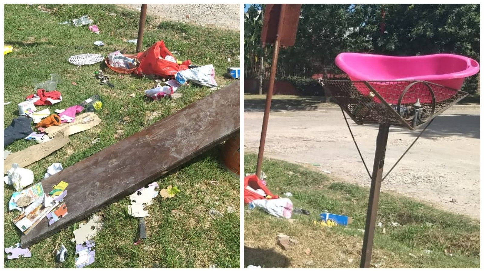 BRANDSEN: Mujer denuncia que sus vecinos juntan basura afuera de su casa 6