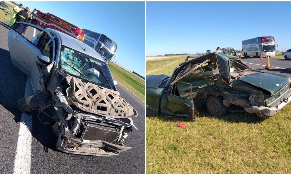 Tremendo accidente en ruta 2 deja como saldo un fallecido y cinco ...