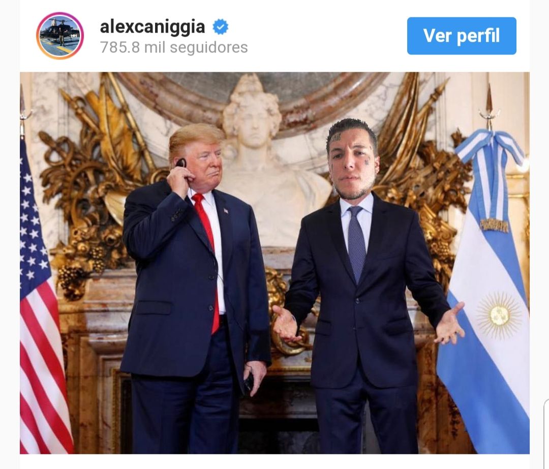 Alex Caniggia asegura que quiere ser presidente de la Nación 4