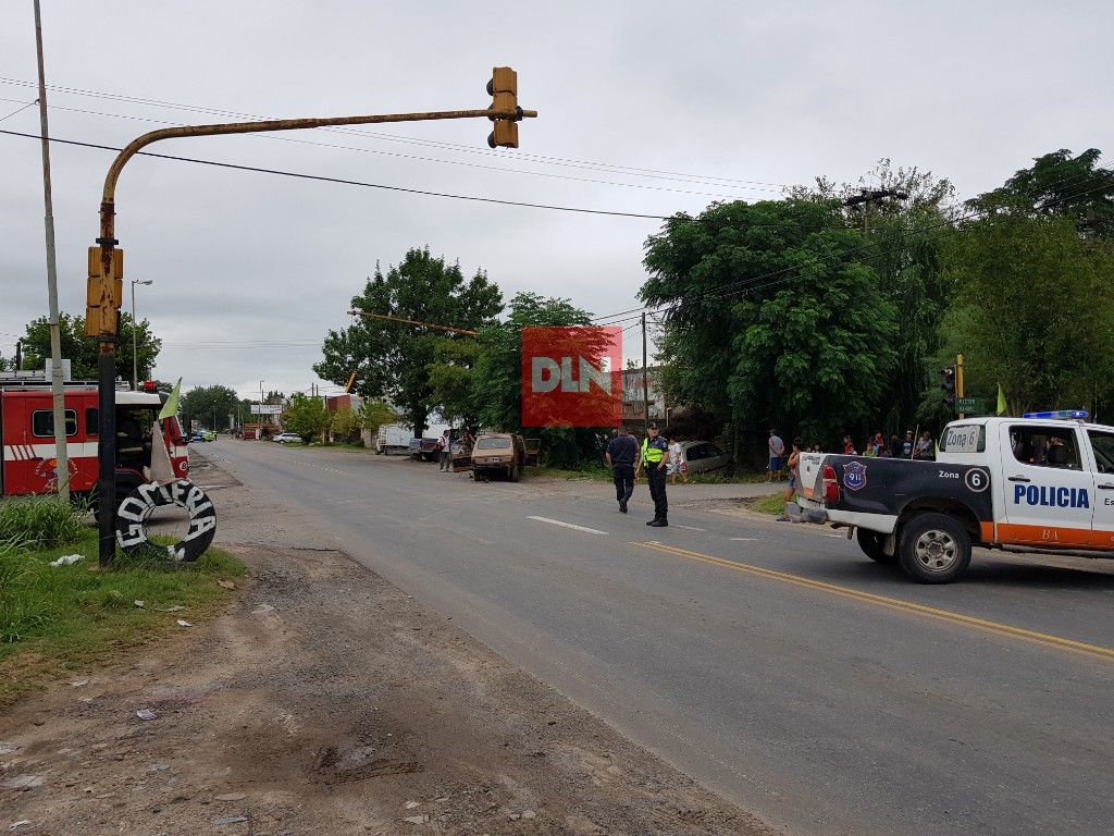 BRANDSEN: Bombero iba a un toque de sirena y sufrió grave accidente 7