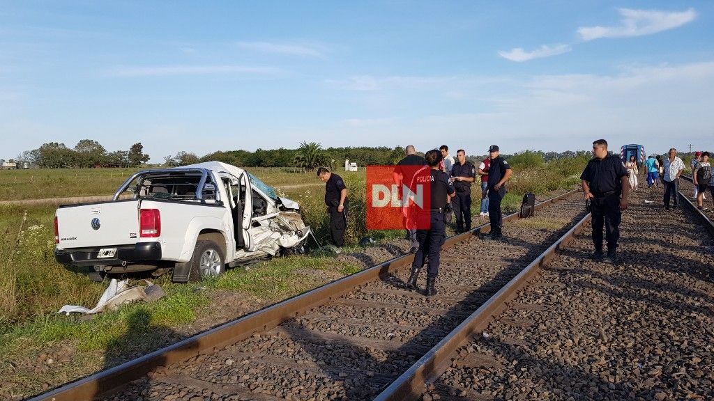 BRANDSEN: El tren embistió a una camioneta y falleció un sargento de la Policía Federal 9