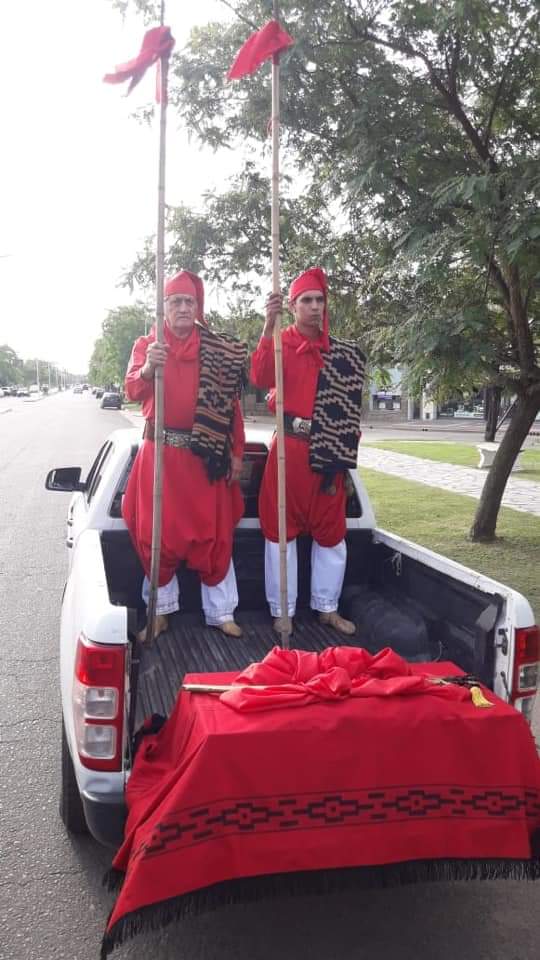 MONTE: Depositaron el sable de San Martín en el rancho de Rosas 9