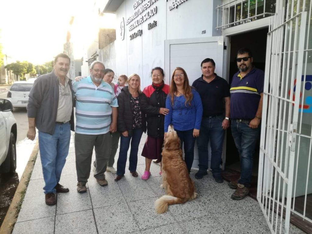 MONTE: Mayol recibió donaciones para los damnificados por el último temporal 4