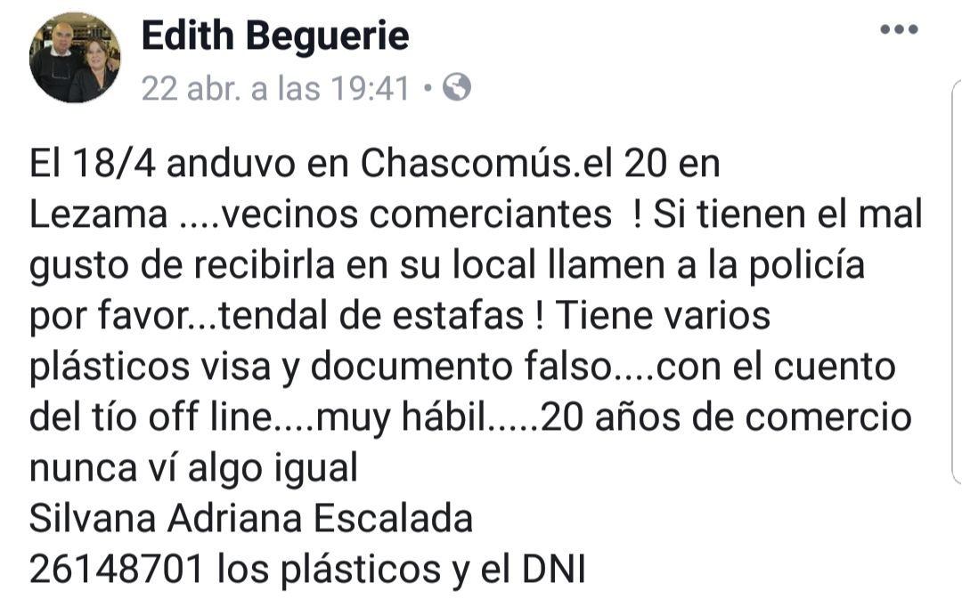 Piden difundir la imagen de dos mujeres que cometen estafas en la provincia de Buenos Aires 13