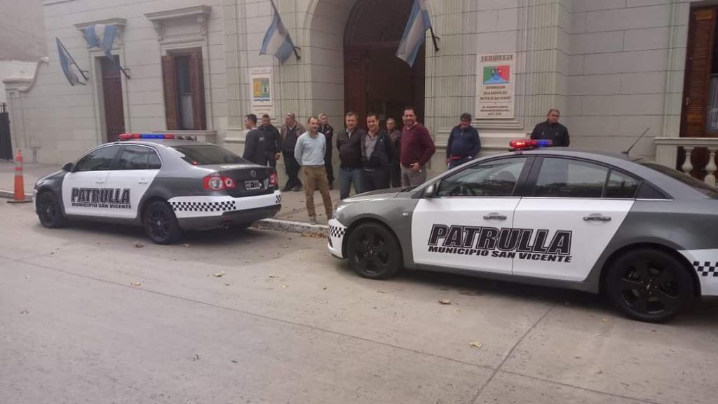 San Vicente: el Municipio incorpora dos vehículos para patrulla 4