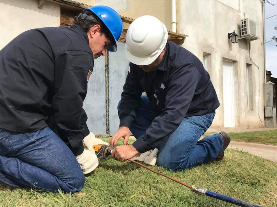 MONTE: El Municipio entregó la obra de gas finalizada a Camuzzi 4