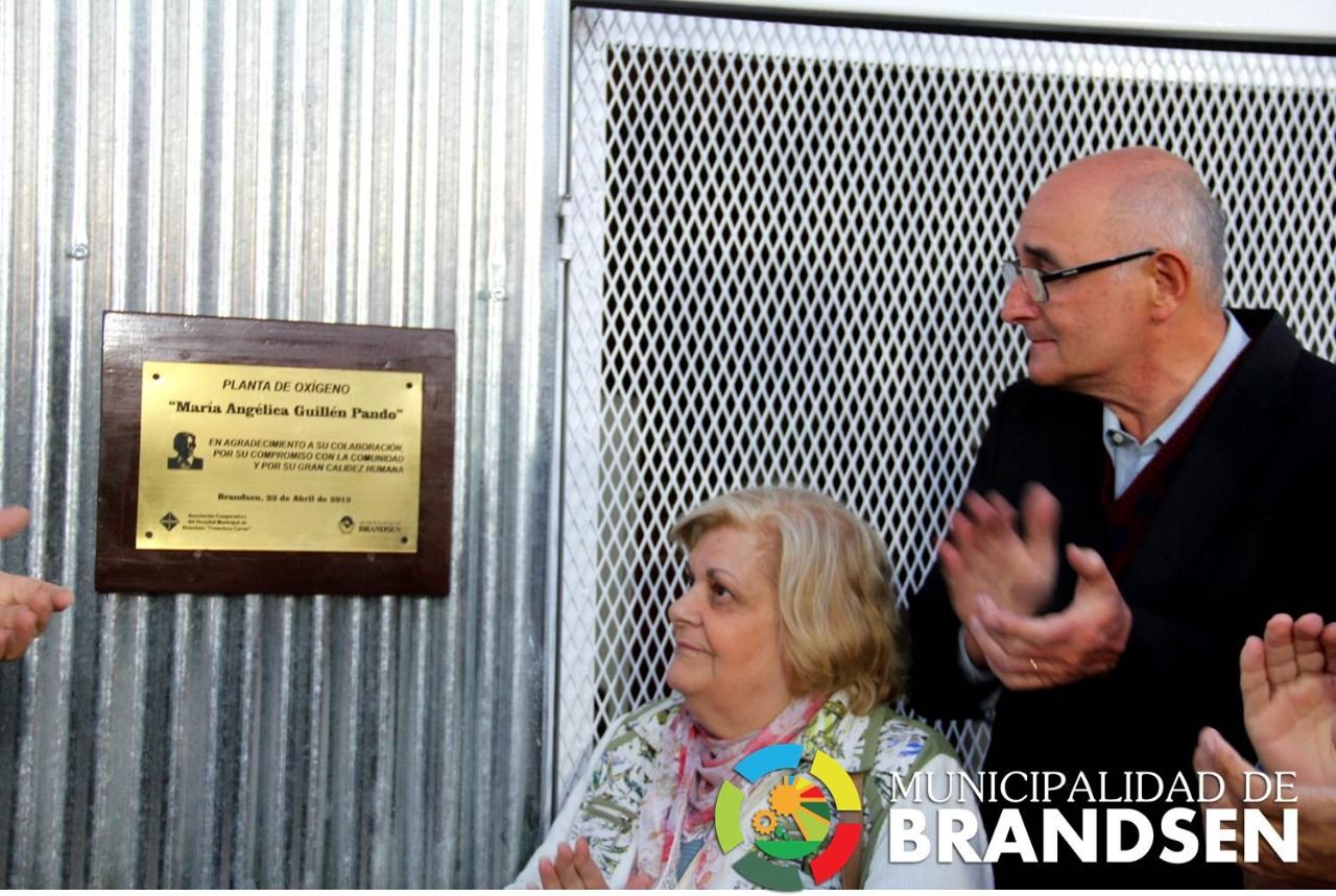 BRANDSEN: Se inauguró la planta de oxígeno del hospital 14