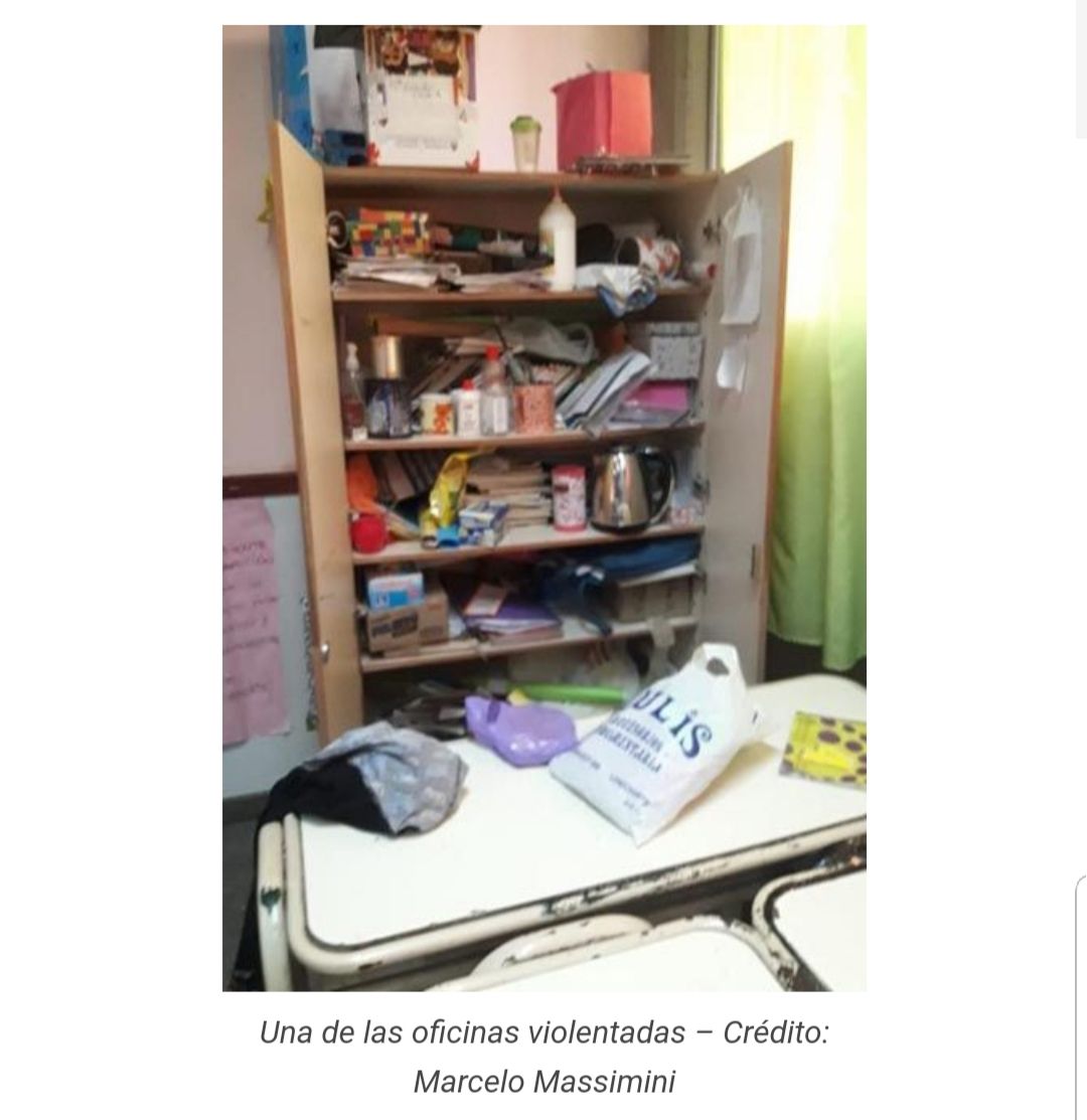 Alte. Brown: saqueo y destrozos en la Secundaria 76 y la Primaria 21 de Longchamps 4