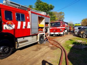 BRANDSEN: Un cortocircuito desató un incendio en una casa 7
