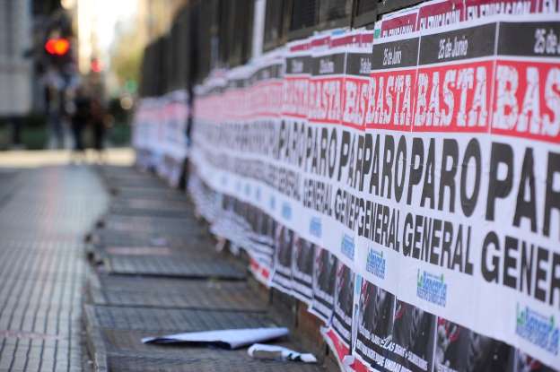 El miércoles 29 de mayo se realizará un nuevo paro general 4
