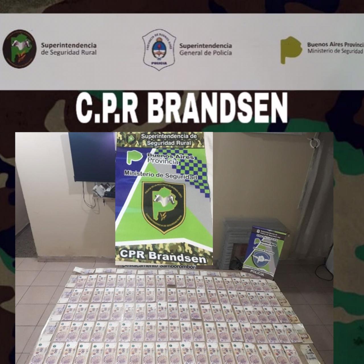 BRANDSEN: Tras operativo cerrojo detuvieron en Samborombón a delincuente que robó en Dolores 4