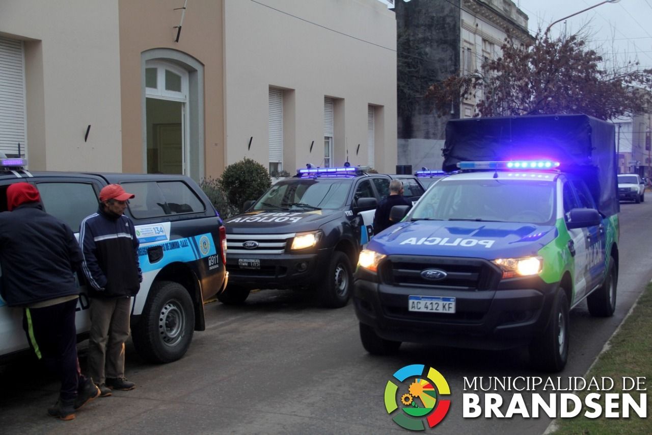 Mega operativo en Brandsen: participan todas las fuerzas policiales de la provincia 7