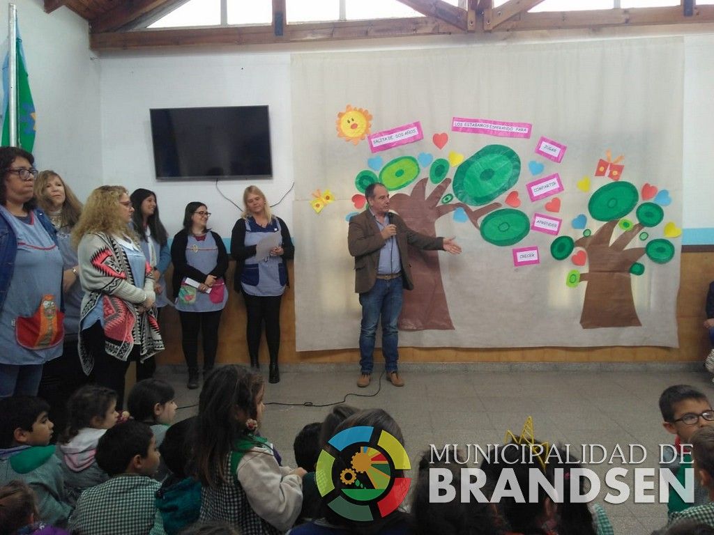 BRANDSEN: El Jardín N° 903 inauguró la primera sala para niños de 2 años del distrito 4