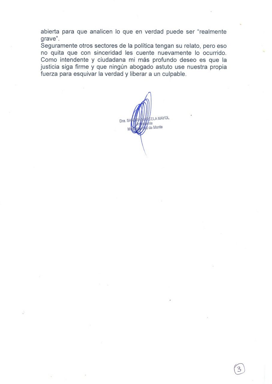 Monte: Mayol afirmó que la masacre de los adolescentes fue politizado en plena campaña electoral 10