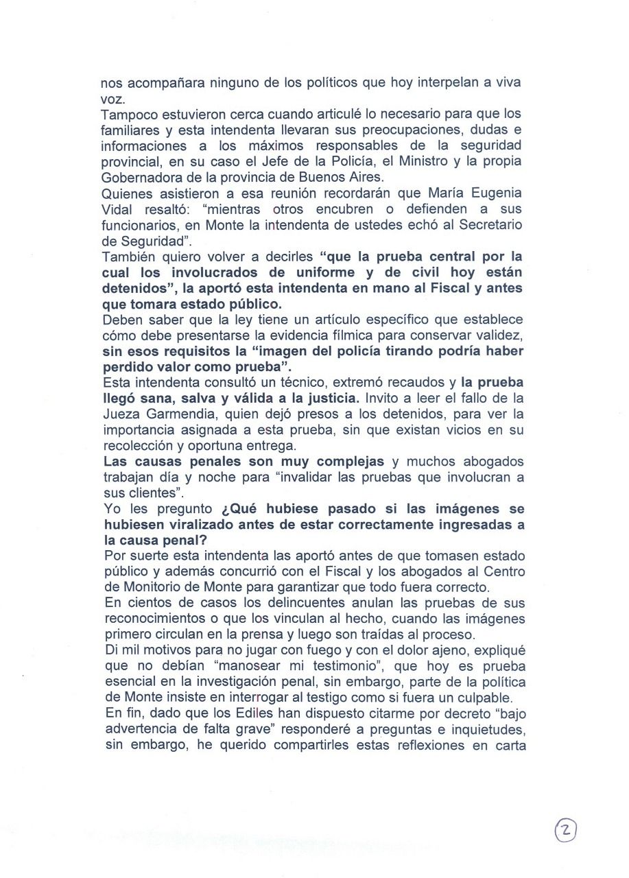 Monte: Mayol afirmó que la masacre de los adolescentes fue politizado en plena campaña electoral 9