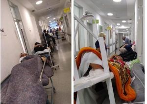 ADROGUÉ: El hospital Meléndez se quedó sin insumos y hay 30 pacientes internados en los pasillos 4