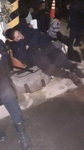 Enojo en la policía por las malas condiciones laborales: así paso la noche un grupo de mujeres 4