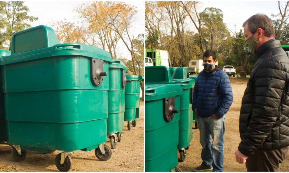 Monte: el municipio adquirió 10 nuevos contenedores de basura | DLN