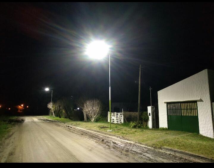 Empalme Magdalena con nueva luminaria LED 2