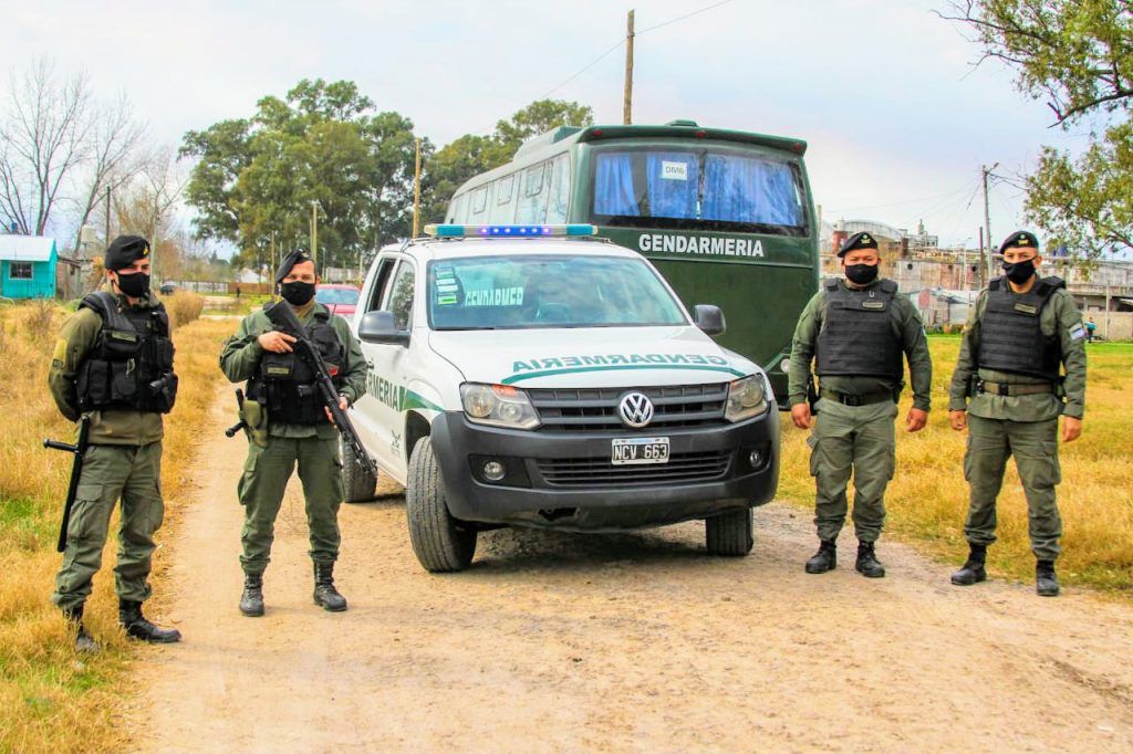 Ante la creciente ola de inseguridad, llegó Gendarmería a San Vicente 2