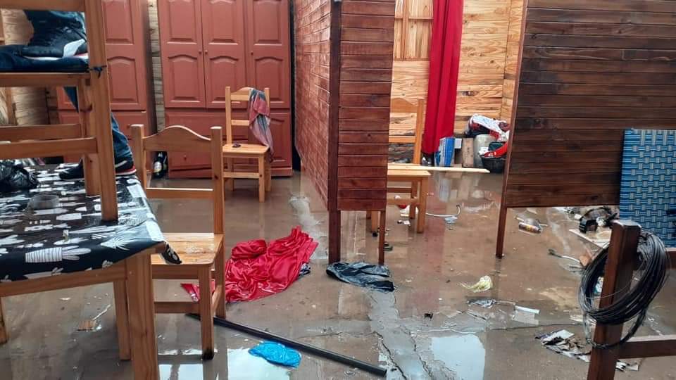 BRANDSEN: La tormenta destruyó una casa y dejó a una familia en la calle 2
