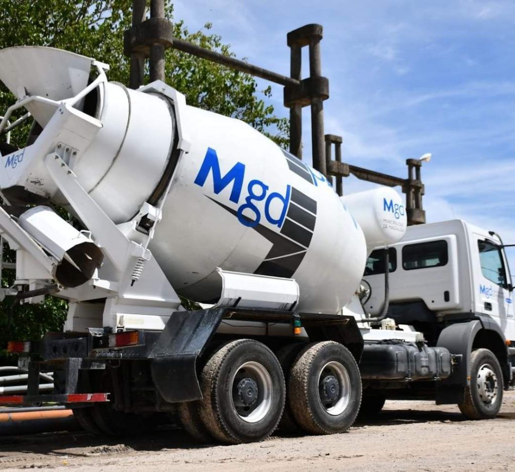 El Municipio de Magdalena adquirió un nuevo camión mixer para continuar con las obras 2