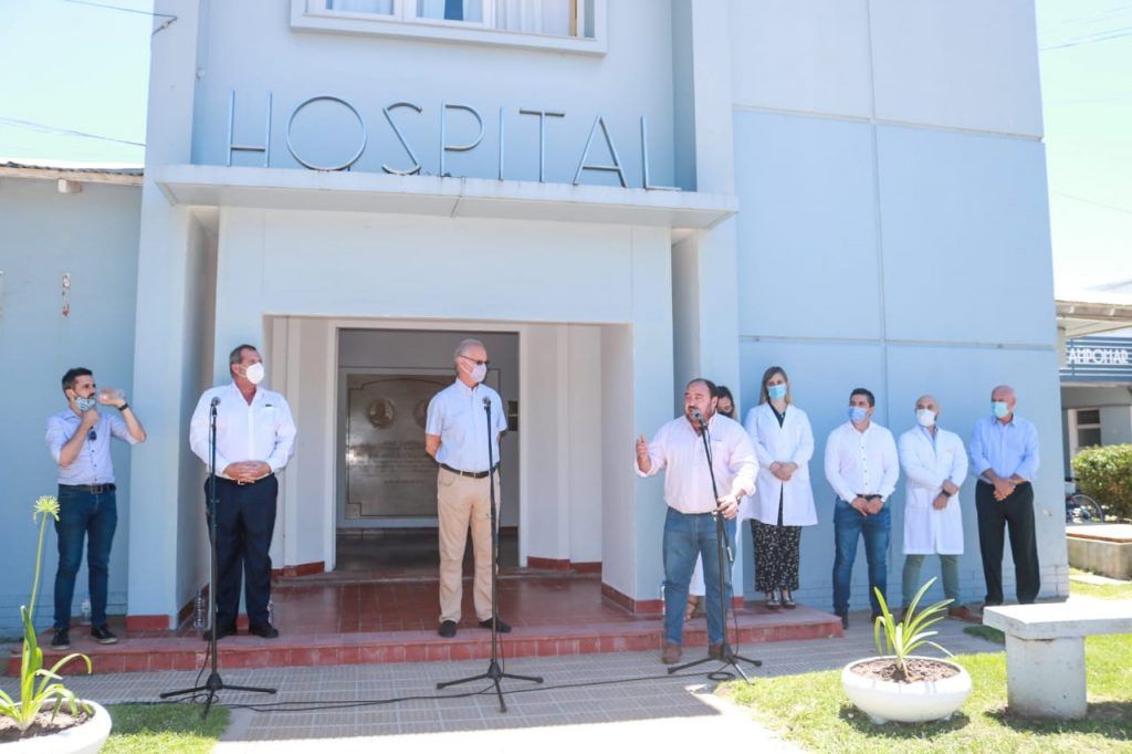 RANCHOS: El intendente y el Ministro de Salud dejaron inaugurado el Servicio de Tomografía 2