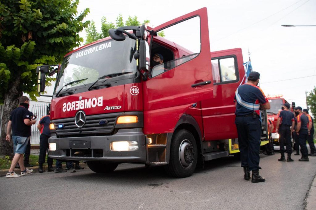 Los Bomberos Voluntarios de Magdalena adquirieron una nueva unidad 3