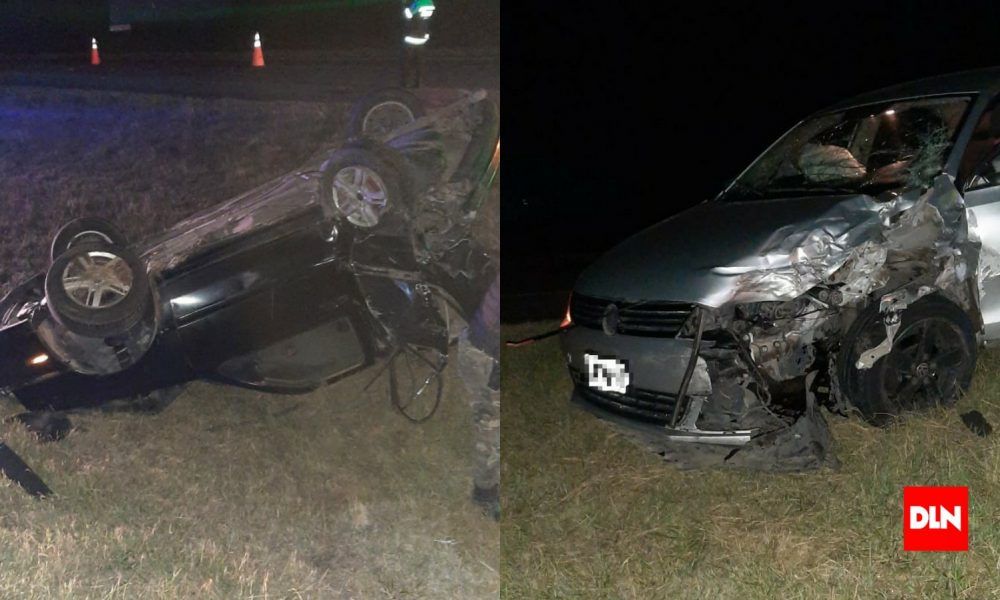 Choque y vuelco en la autovía 2 a la altura de Brandsen: dos heridos | DLN