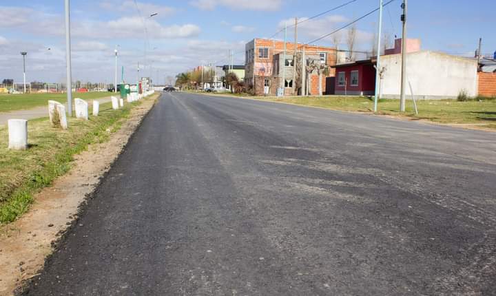 MONTE: El intendente inauguró la obra de repavimentación de Av. Raúl Basualdo 2