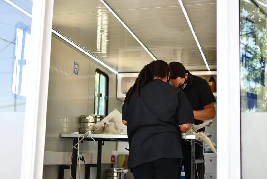 El Hospital Veterinario Móvil ya recorre los barrios de Magdalena 3