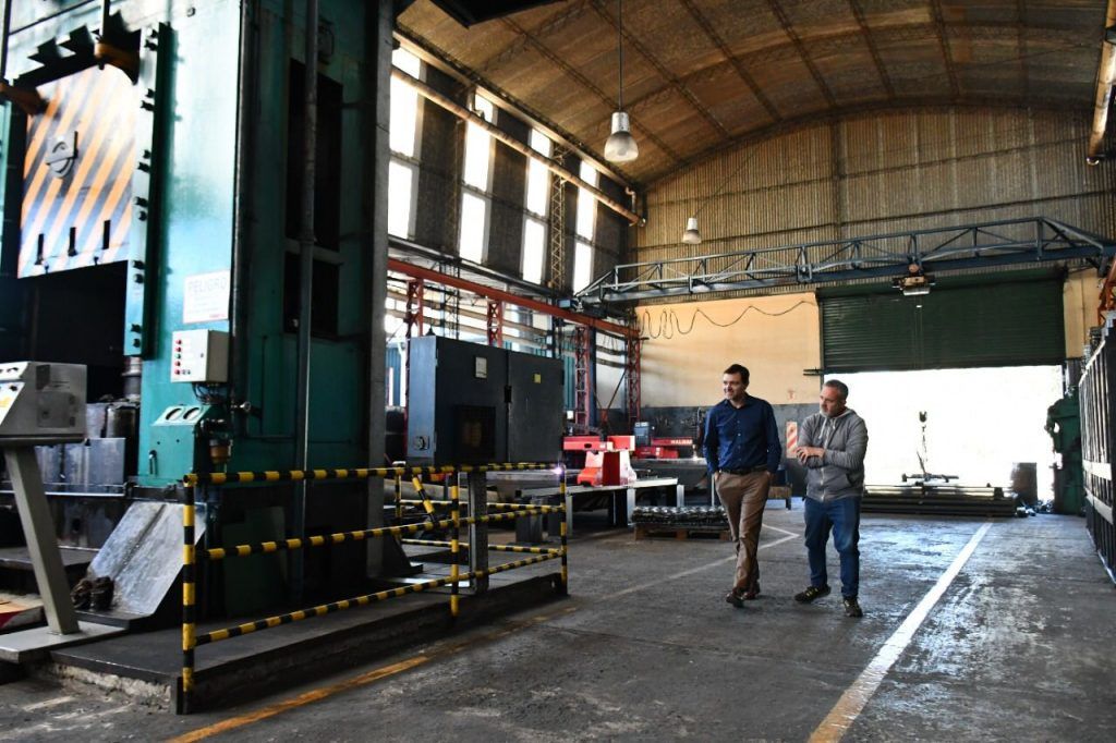 Acuerdo de colaboración entre los municipios de Lanús y Magdalena: Peluso recibió a Grindetti y recorrieron la ciudad. 4