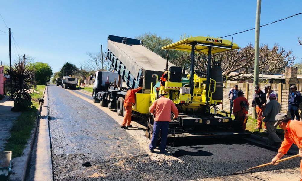 Magdalena: avanzan las obras de asfalto y siguen las mejoras en los ...