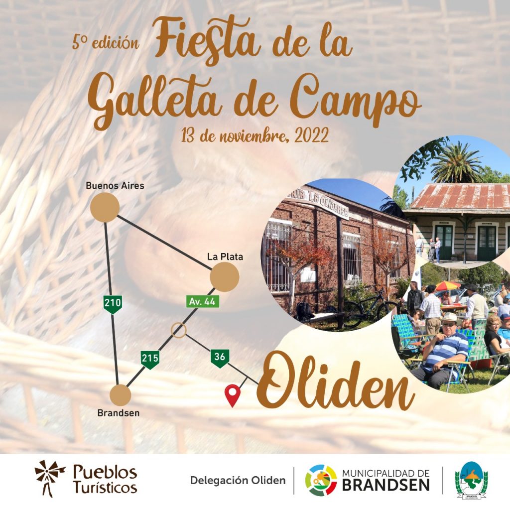 BRANDSEN: Llega la 5° Fiesta de la Galleta de Campo a Oliden 2